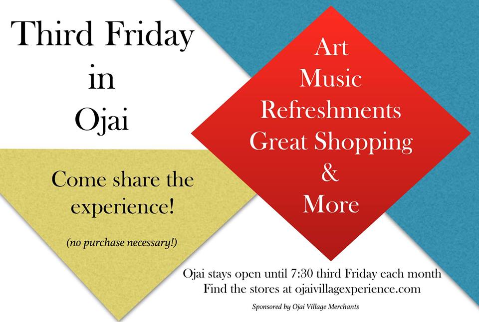 third fridays in downtoen ojai