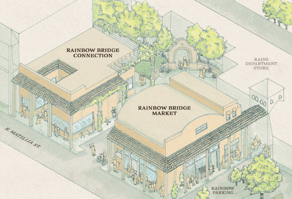 ojai rainbow bridge marketplace map