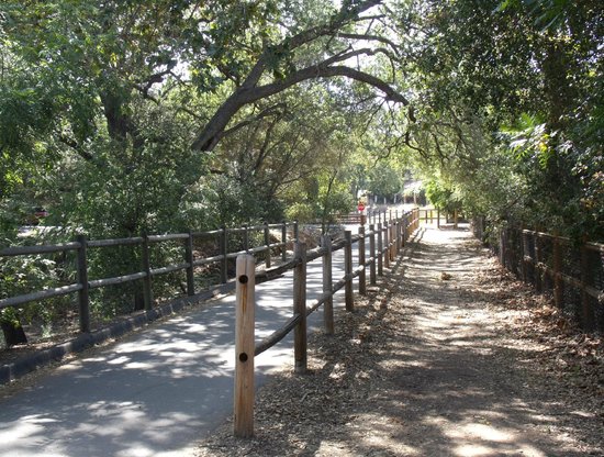 the bike trail accommodates ojai bikes