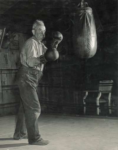 Pop Soper trained several generations of top boxing talent at his ranch.