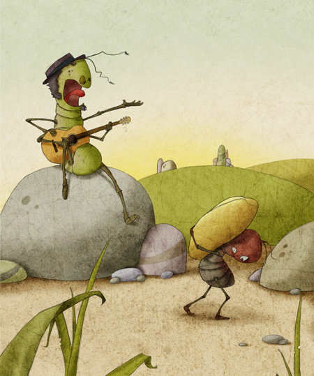 The Ant & The Grasshopper