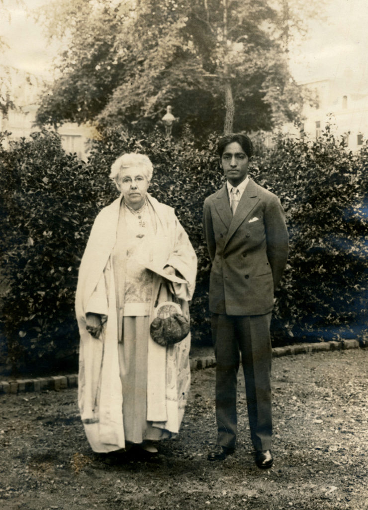 Krishnamurti and Annie Besant