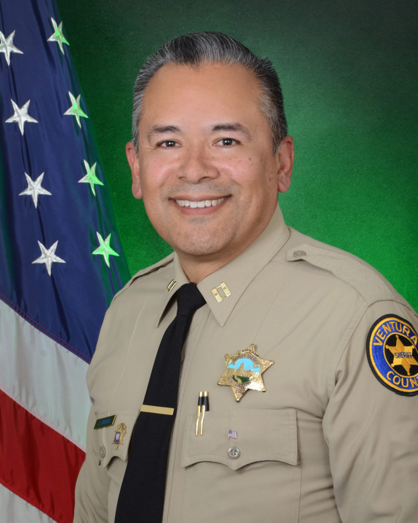 Ojai's new police chief, Capt. Jose Rivera