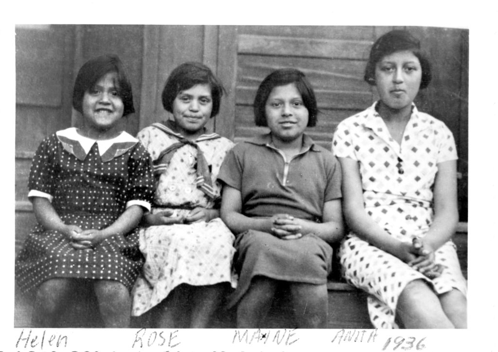 The Chavez sisters in 1936
