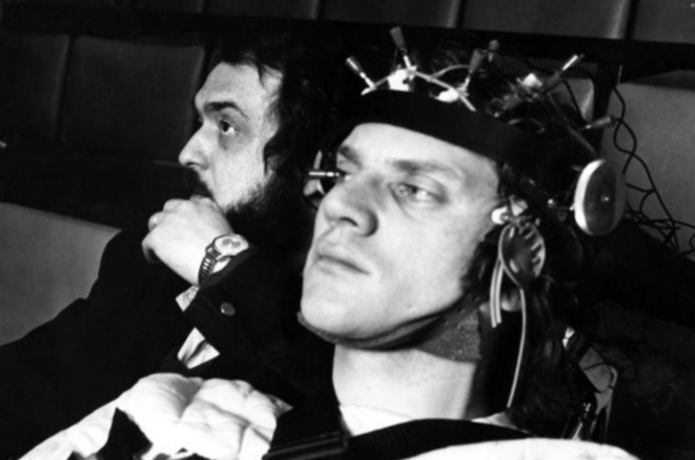 Stanley Kubrick & Malcolm McDowell