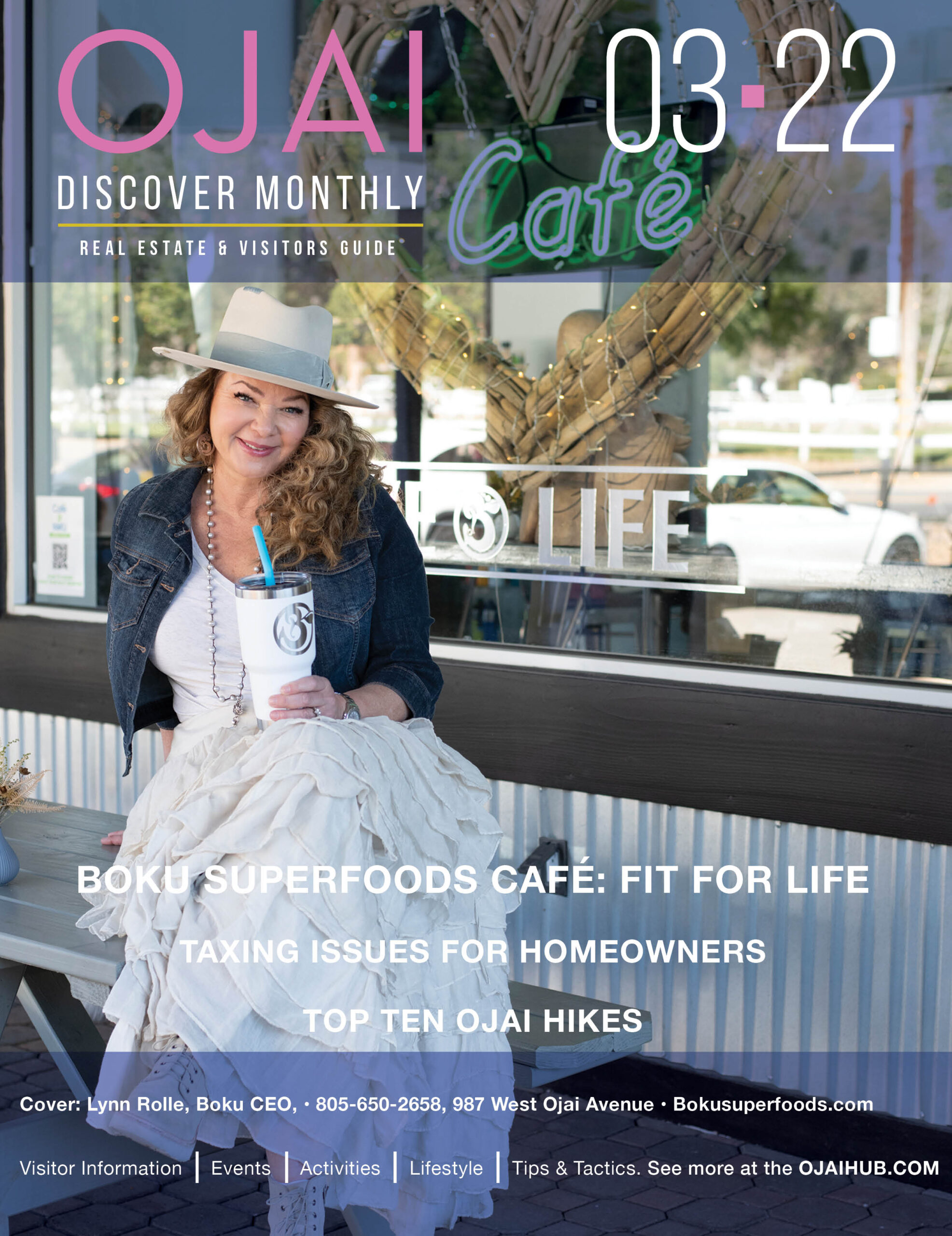 March 2022 cover - Ojai Hub