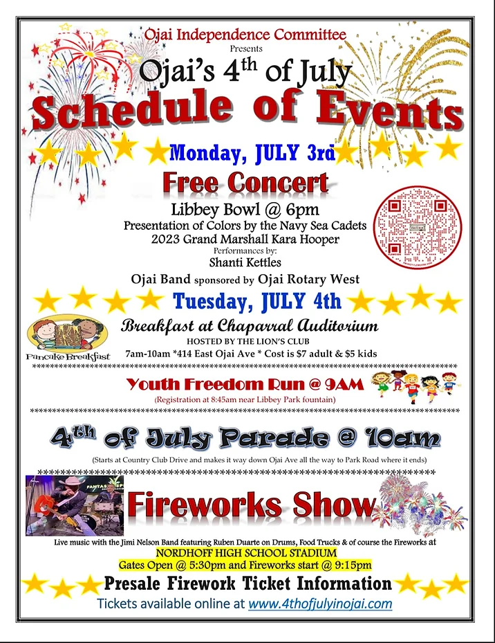 OJAI'S 4TH OF JULY CELEBRATIONS! - Ojai Hub OJAI'S 4TH OF JULY CELEBRATIONS! - Ojai Hub