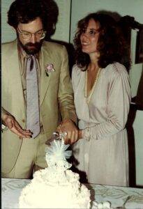 Cutting the Cake at wedding