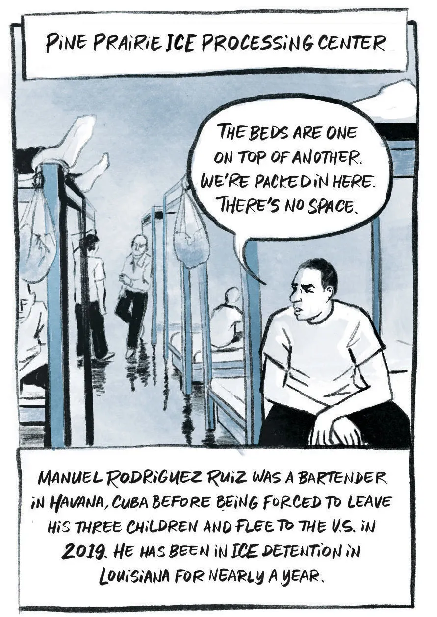 Comic journalism on Guántanamo Bay